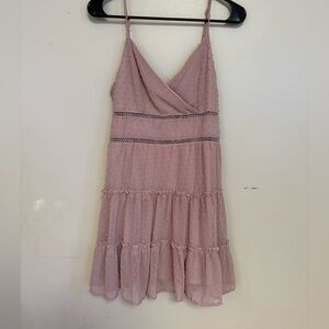 Altar'd State Pink Sleeveless Dress